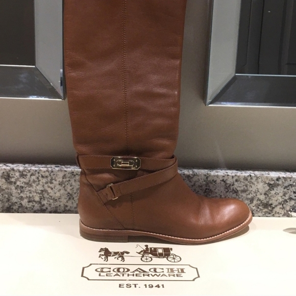 Coach Christine Riding Boots - Picture 2 of 6